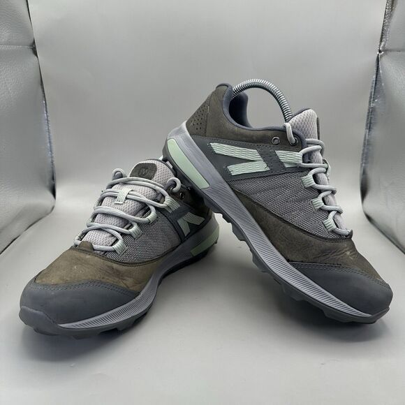 Merrell Womens Zion Waterproof WP Hiking Trail Sneakers Green Leather Size 9.5 - Picture 5 of 10